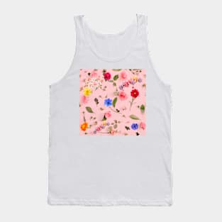 All Colourful Flowers Lover Tank Top